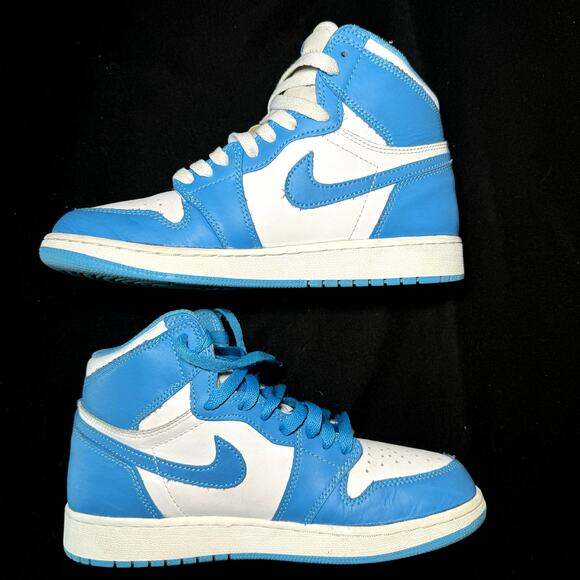 Nike Air Jordan 1 Retro High OG BG UNC Men's Shoes - Size 6 - Picture 3 of 8